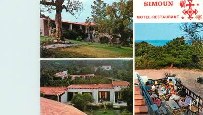 CPSM FRANCE 20 "Corse, Favone, motel restaurant Simoun"