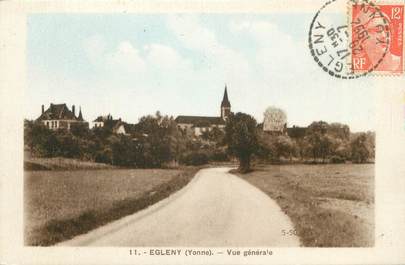 CPA FRANCE 89 "Egleny, vue générale"