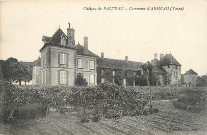 CPA FRANCE 89 "Château de Palteau, commune d'Armeau"