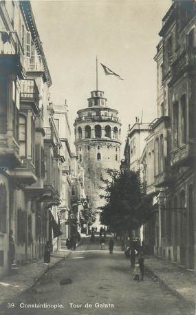 CPA TURQUIE "Constantinople, Tour de Galata"