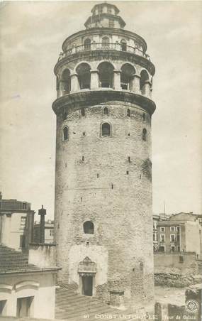 CPA TURQUIE "Constantinople, Tour de Galata"