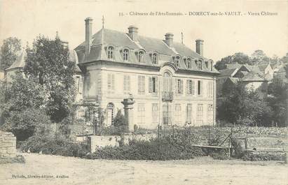 CPA FRANCE 89 "Domecy sur le Vault, vieux château"