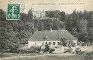 89 Yonne CPA FRANCE 89 "Chastellux, l'hôtel du Maréchal et le château"
