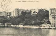 20 Corse / CPA FRANCE 20 "Bastia, la citadelle prise au large"