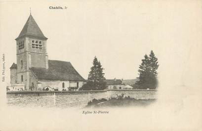 CPA FRANCE 89 "Chablis, église Saint Pierre"