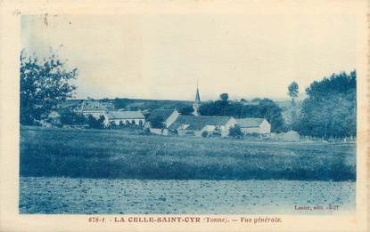 CPA FRANCE 89 "La Celle Saint Cyr, vue générale "