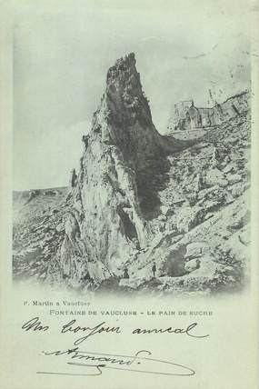 CPA FRANCE 84 "Fontaine de Vaucluse, le pain de Sucre"