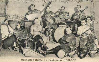 CPA RUSSIE "Orchestre russe du Pr Kosloff"