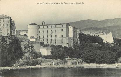 / CPA FRANCE 20 "Bastia, la caserne de la citadelle" 