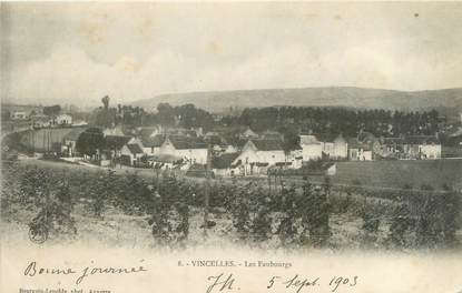 CPA FRANCE 89 "Vincelles, les faubourgs"