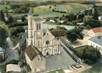 CPSM FRANCE 89 "Pourrain, vue aérienne de l'église"