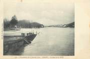 89 Yonne CPA FRANCE 89 "Joigny, le quai de la Butte" / INONDATION