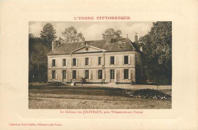CPA FRANCE 89 "Villeneuve sur Yonne, le château des Joliveaux"