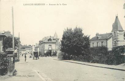 CPA FRANCE 89 "Laroche Migennes, avenue de la gare"