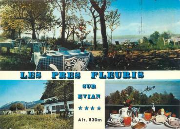 CPSM FRANCE 74 "Evian, Hôtel Les Prés Fleuris"