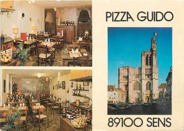 CPSM FRANCE 89 "Sens, restaurant Pizza Guido"