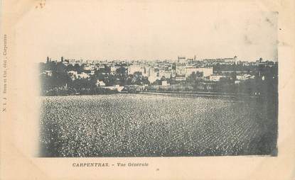 CPA FRANCE 84 "Carpentras, la vue générale"