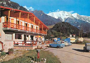 CPSM FRANCE 74 "Saint Gervais les Bains, camping caravaning de Miage"