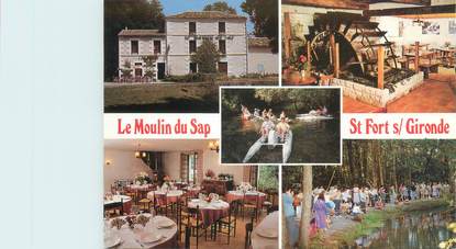 CPSM FRANCE 17 "Saint Fort sur Gironde, le moulin du SAP"