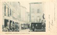 84 Vaucluse CPA FRANCE 84 "Carpentras, les Halles et la Fontaine de l'Ange"