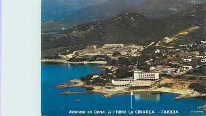 CPSM FRANCE 20 "Corse, Tuccia, hôtel restaurant La Cinarca"