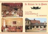 27 Eure CPSM FRANCE 27 "Damville, le relais de la poste"