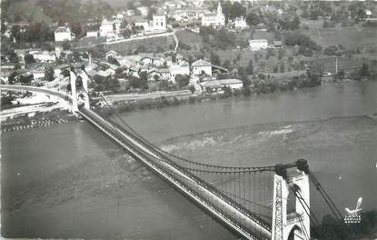 CPSM FRANCE 38 "Veurey, le pont de Veurey"