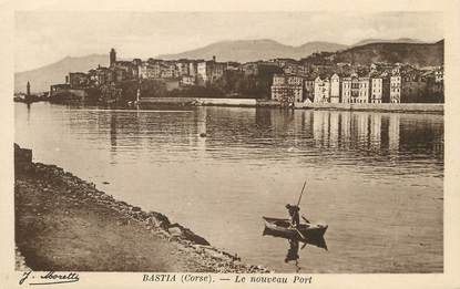 / CPA FRANCE 20 "Bastia, le nouveau port"
