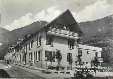 CPSM FRANCE 38 "Allemont en Oisans, maison de repos les 3 cols"