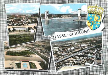 CPSM FRANCE 38 "Chasse sur Rhône"