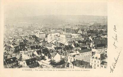 CPA FRANCE 89 "Auxerre, vue prise des tours de la cathédrale"