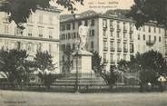 20 Corse / CPA FRANCE 20 "Bastia, statue de napoléon 1er "