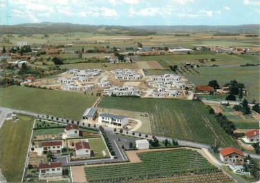 CPSM FRANCE 38 "Heyrieux, vue aérienne, le Gouret"