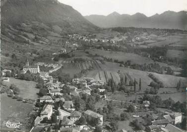 CPSM FRANCE 38 "Saint Vincent de Mercuze, vue aérienne"