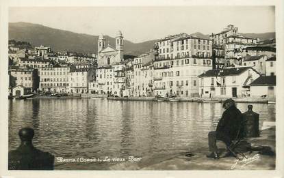 / CPSM FRANCE 20 "Bastia, le vieux port"