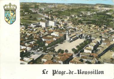 CPSM FRANCE 38 "Le Péage de Roussillon, vue générale"