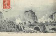 38 Isere CPA FRANCE 38 "Défense du pont de Vorreppe contre les Autrichiens, le 2 avril 1814"