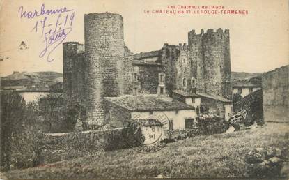 CPA FRANCE 11 "Le château de Villerouge Termenès"