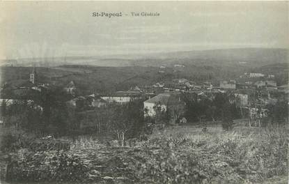 CPA FRANCE 11 "Saint Papoul, vue générale"