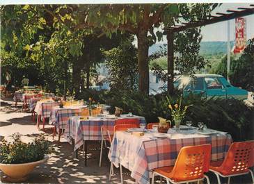 CPSM FRANCE 04 "Sisteron, hôtel restaurant Les Chênes"