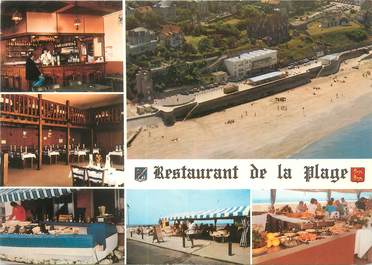 CPSM FRANCE 14 "Villerville sur Mer, bar brasserie restaurant de la plage"