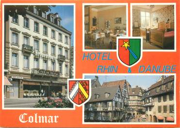 CPSM FRANCE 68 "Colmar, hôtel Rhin et Danube"