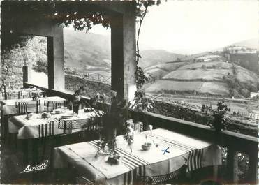 CPSM FRANCE 64 "Biriatou, vue de la terrasse de l'auberge Hiribarren"