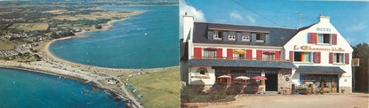 CPSM LIVRET FRANCE 56 "Penvins, l'hôtel restaurant La Chaumière de la Mer"