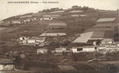 CPA FRANCE 69 "Sainte Catherine, vue générale"