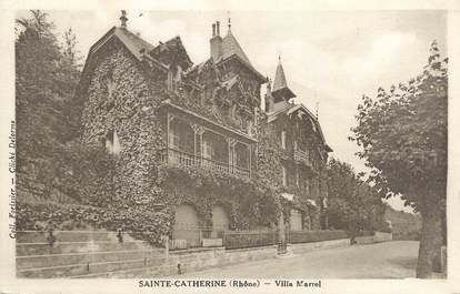 CPA FRANCE 69 "Sainte Catherine, villa Marrel"