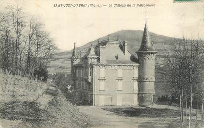 CPA FRANCE 69 "Saint Just d'Avray, le château de la Valsonnière"