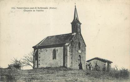 CPA FRANCE 69 "Sourcieux sur l'Arbresle, chapelle de Fouillet"