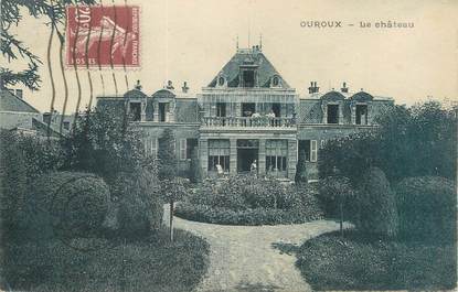 CPA FRANCE 69 "Ouroux, le château"