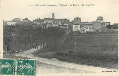 CPA FRANCE 69 "Grézieu la Varenne, le bourg"